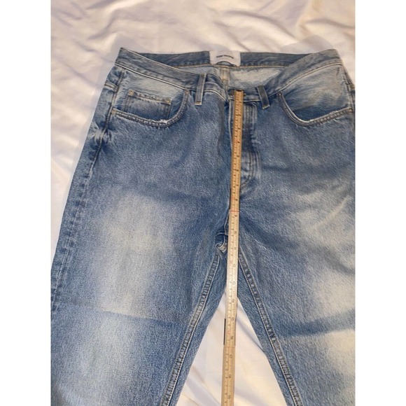 Harmony‎ Paris Men’s Denim Dorian Jeans Size 34 Cotton Button Fly Straight Italy - Picture 5 of 11